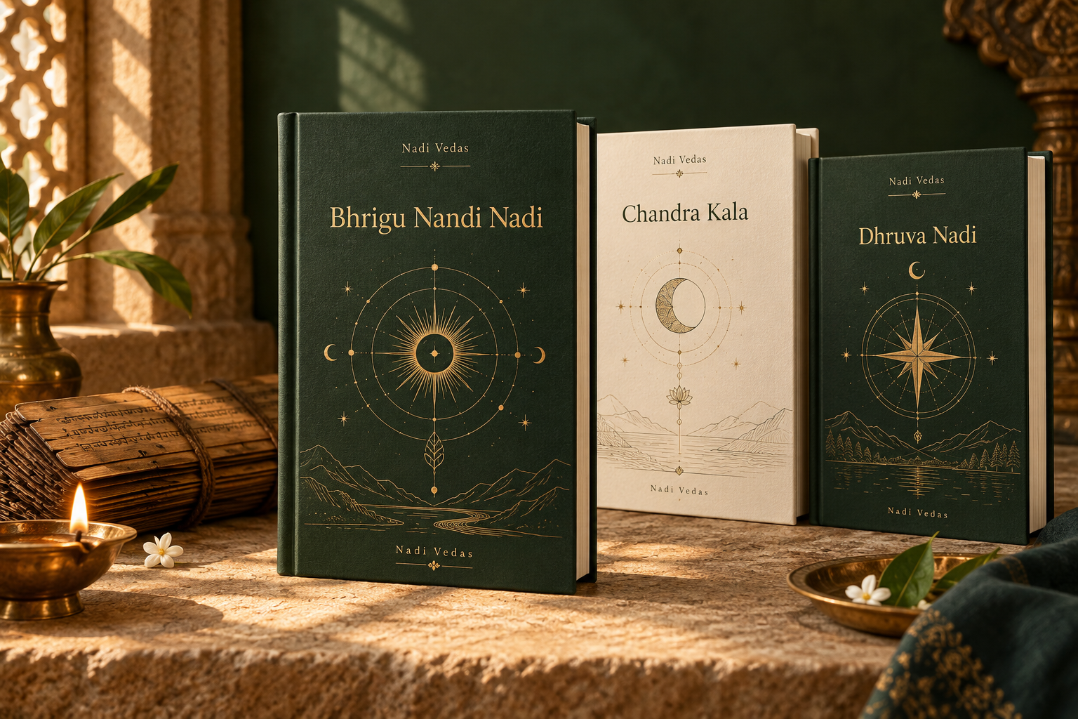 The Nadi Vedas Bhrigu Nandi Nadi, Chandra Kala and Dhruva Nadi report collection
